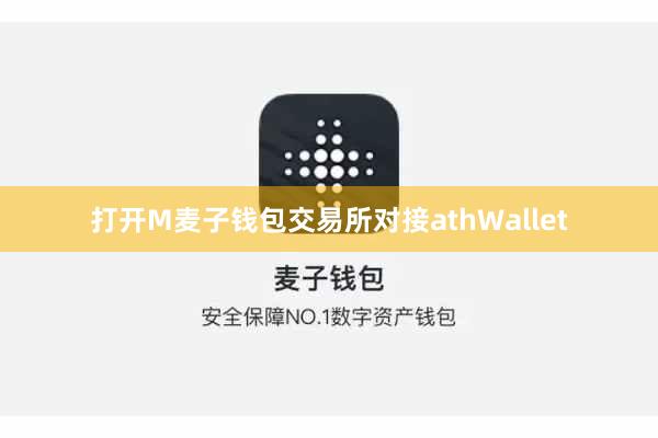 打开M麦子钱包交易所对接athWallet